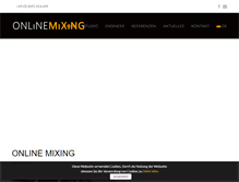 Tablet Screenshot of online-mixing.de